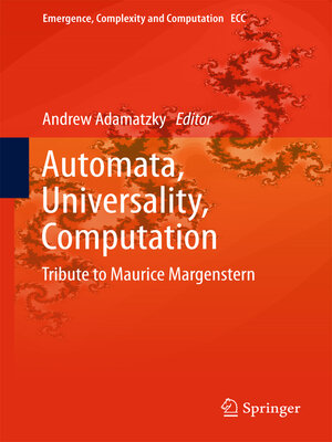 cover image of Automata, Universality, Computation